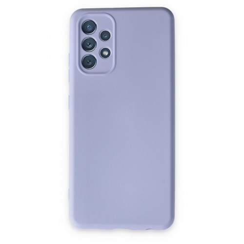 Newface Samsung Galaxy A13 4G Kılıf Nano içi Kadife Silikon - Lila Newface Samsung Galaxy A13 4G Kılıf Nano içi Kadife Silikon - Lila