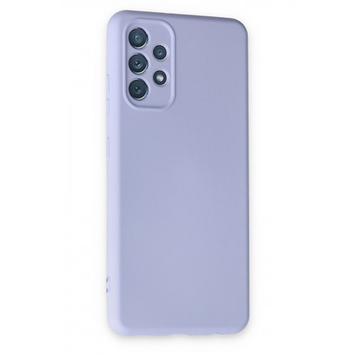 Newface Samsung Galaxy A13 4G Kılıf Nano içi Kadife Silikon - Lila Newface Samsung Galaxy A13 4G Kılıf Nano içi Kadife Silikon - Lila