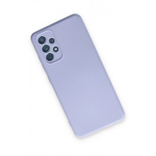 Newface Samsung Galaxy A13 4G Kılıf Nano içi Kadife Silikon - Lila Newface Samsung Galaxy A13 4G Kılıf Nano içi Kadife Silikon - Lila
