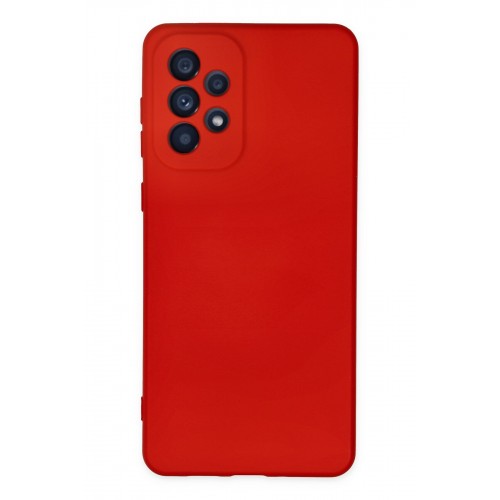 Newface Samsung Galaxy A23 4G Kılıf Nano içi Kadife Silikon - Kırmızı Newface Samsung Galaxy A23 4G Kılıf Nano içi Kadife Silikon - Kırmızı