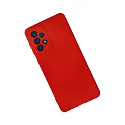 Newface Samsung Galaxy A23 4G Kılıf Nano içi Kadife Silikon - Kırmızı Newface Samsung Galaxy A23 4G Kılıf Nano içi Kadife Silikon - Kırmızı