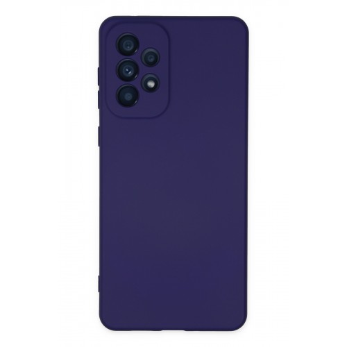 Newface Samsung Galaxy A23 4G Kılıf Nano içi Kadife Silikon - Mor Newface Samsung Galaxy A23 4G Kılıf Nano içi Kadife Silikon - Mor
