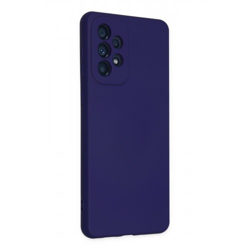 Newface Samsung Galaxy A23 4G Kılıf Nano içi Kadife Silikon - Mor Newface Samsung Galaxy A23 4G Kılıf Nano içi Kadife Silikon - Mor