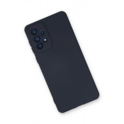 Newface Samsung Galaxy A53 5G Kılıf Nano içi Kadife Silikon - Lacivert Newface Samsung Galaxy A53 5G Kılıf Nano içi Kadife Silikon - Lacivert