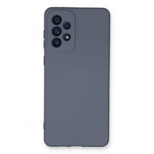 Newface Samsung Galaxy A73 5G Kılıf Nano içi Kadife Silikon - Gri Newface Samsung Galaxy A73 5G Kılıf Nano içi Kadife Silikon - Gri
