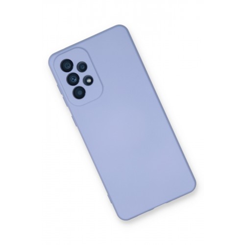 Newface Samsung Galaxy A73 5G Kılıf Nano içi Kadife Silikon - Lila Newface Samsung Galaxy A73 5G Kılıf Nano içi Kadife Silikon - Lila