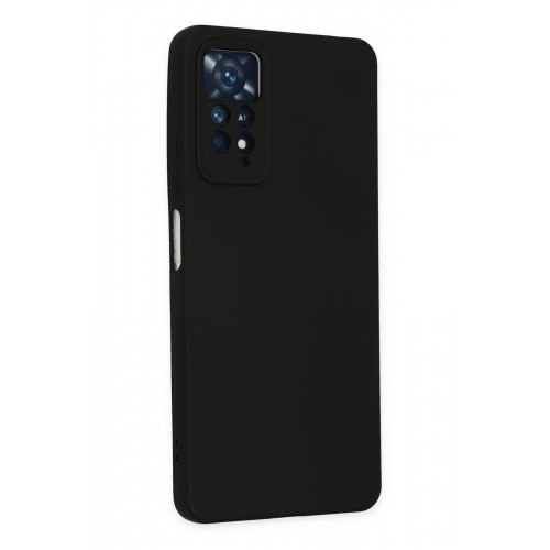 Newface Xiaomi Redmi Note 11 Pro Kılıf Nano içi Kadife Silikon - Siyah Newface Xiaomi Redmi Note 11 Pro Kılıf Nano içi Kadife Silikon - Siyah