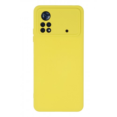 Newface Xiaomi Poco X4 Pro 5G Kılıf Nano içi Kadife Silikon - Sarı Newface Xiaomi Poco X4 Pro 5G Kılıf Nano içi Kadife Silikon - Sarı
