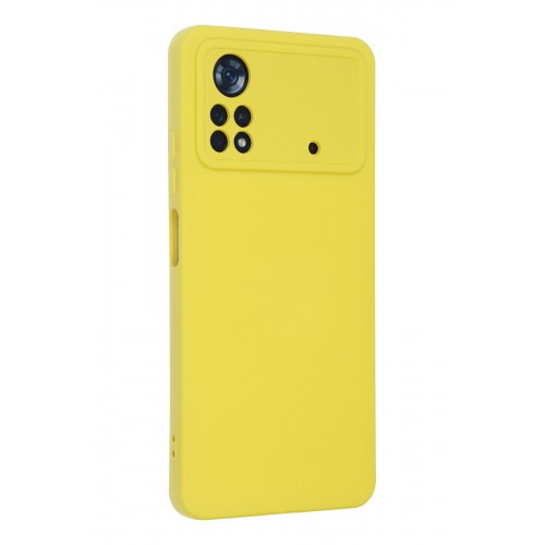 Newface Xiaomi Poco X4 Pro 5G Kılıf Nano içi Kadife Silikon - Sarı Newface Xiaomi Poco X4 Pro 5G Kılıf Nano içi Kadife Silikon - Sarı
