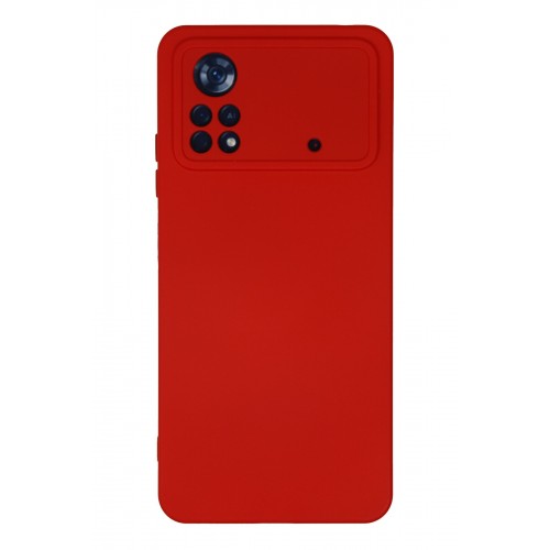 Newface Xiaomi Poco X4 Pro 5G Kılıf Nano içi Kadife Silikon - Kırmızı Newface Xiaomi Poco X4 Pro 5G Kılıf Nano içi Kadife Silikon - Kırmızı