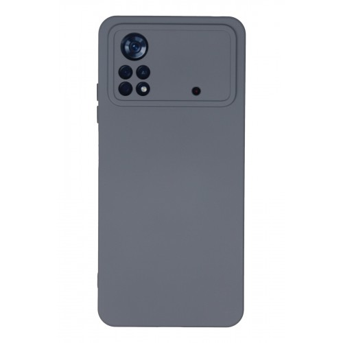 Newface Xiaomi Poco X4 Pro 5G Kılıf Nano içi Kadife Silikon - Gri Newface Xiaomi Poco X4 Pro 5G Kılıf Nano içi Kadife Silikon - Gri