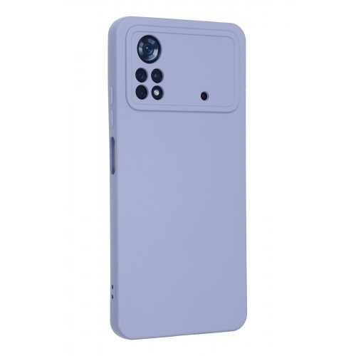 Newface Xiaomi Poco X4 Pro 5G Kılıf Nano içi Kadife Silikon - Lila Newface Xiaomi Poco X4 Pro 5G Kılıf Nano içi Kadife Silikon - Lila