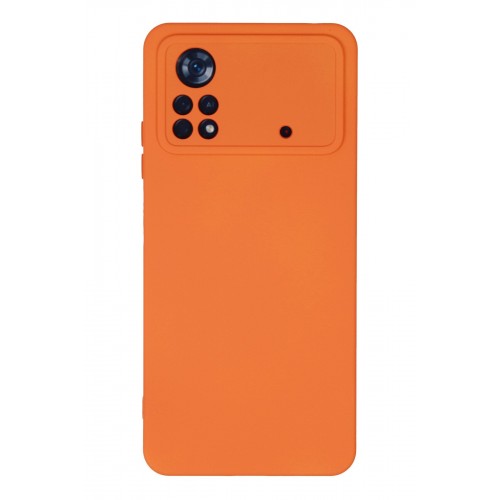 Newface Xiaomi Poco X4 Pro 5G Kılıf Nano içi Kadife Silikon - Turuncu Newface Xiaomi Poco X4 Pro 5G Kılıf Nano içi Kadife Silikon - Turuncu