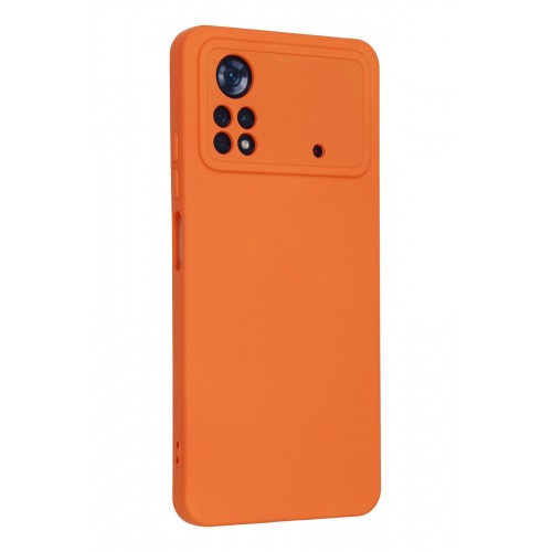 Newface Xiaomi Poco X4 Pro 5G Kılıf Nano içi Kadife Silikon - Turuncu Newface Xiaomi Poco X4 Pro 5G Kılıf Nano içi Kadife Silikon - Turuncu