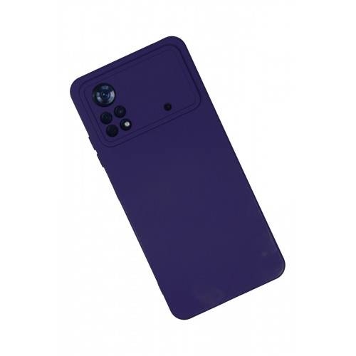 Newface Xiaomi Poco X4 Pro 5G Kılıf Nano içi Kadife Silikon - Mor Newface Xiaomi Poco X4 Pro 5G Kılıf Nano içi Kadife Silikon - Mor