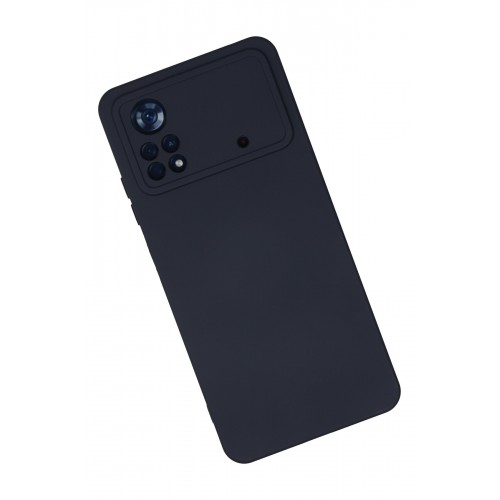 Newface Xiaomi Poco X4 Pro 5G Kılıf Nano içi Kadife Silikon - Lacivert Newface Xiaomi Poco X4 Pro 5G Kılıf Nano içi Kadife Silikon - Lacivert