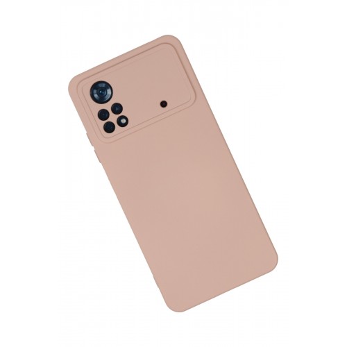 Newface Xiaomi Poco X4 Pro 5G Kılıf Nano içi Kadife Silikon - Pudra Newface Xiaomi Poco X4 Pro 5G Kılıf Nano içi Kadife Silikon - Pudra