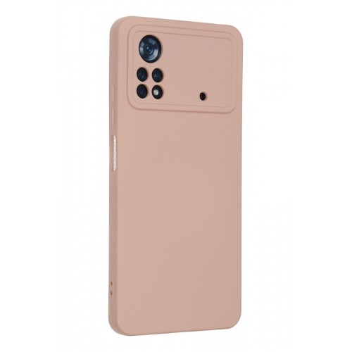 Newface Xiaomi Poco X4 Pro 5G Kılıf Nano içi Kadife Silikon - Pudra Newface Xiaomi Poco X4 Pro 5G Kılıf Nano içi Kadife Silikon - Pudra