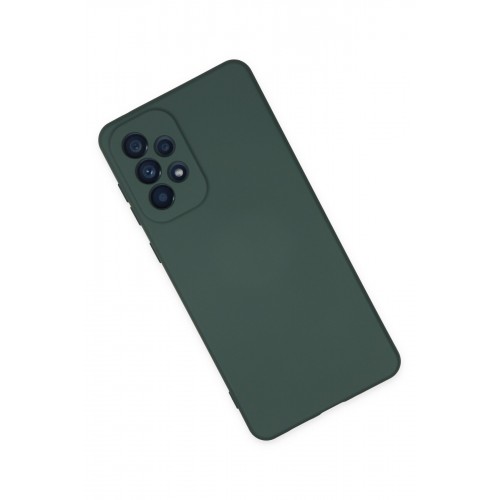 Newface Samsung Galaxy A23 4G Kılıf Nano içi Kadife Silikon - Koyu Yeşil Newface Samsung Galaxy A23 4G Kılıf Nano içi Kadife Silikon - Koyu Yeşil