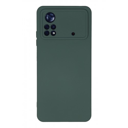 Newface Xiaomi Poco X4 Pro 5G Kılıf Nano içi Kadife Silikon - Koyu Yeşil Newface Xiaomi Poco X4 Pro 5G Kılıf Nano içi Kadife Silikon - Koyu Yeşil