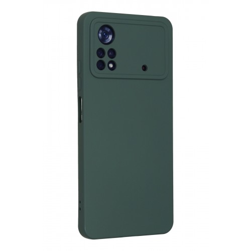 Newface Xiaomi Poco X4 Pro 5G Kılıf Nano içi Kadife Silikon - Koyu Yeşil Newface Xiaomi Poco X4 Pro 5G Kılıf Nano içi Kadife Silikon - Koyu Yeşil