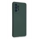 Newface Samsung Galaxy A53 5G Kılıf Nano içi Kadife Silikon - Koyu Yeşil Newface Samsung Galaxy A53 5G Kılıf Nano içi Kadife Silikon - Koyu Yeşil