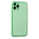 Newface iPhone 11 Pro Kılıf Coco Deri Silikon Kapak - Açık Yeşil Newface iPhone 11 Pro Kılıf Coco Deri Silikon Kapak - Açık Yeşil