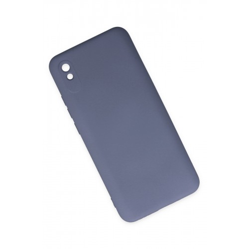 Newface Xiaomi Redmi 9A Kılıf Nano içi Kadife Silikon - Gri Newface Xiaomi Redmi 9A Kılıf Nano içi Kadife Silikon - Gri