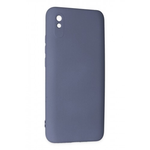 Newface Xiaomi Redmi 9A Kılıf Nano içi Kadife Silikon - Gri Newface Xiaomi Redmi 9A Kılıf Nano içi Kadife Silikon - Gri