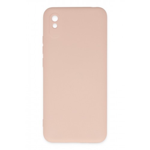 Newface Xiaomi Redmi 9A Kılıf Nano içi Kadife Silikon - Pudra Newface Xiaomi Redmi 9A Kılıf Nano içi Kadife Silikon - Pudra