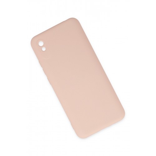 Newface Xiaomi Redmi 9A Kılıf Nano içi Kadife Silikon - Pudra Newface Xiaomi Redmi 9A Kılıf Nano içi Kadife Silikon - Pudra