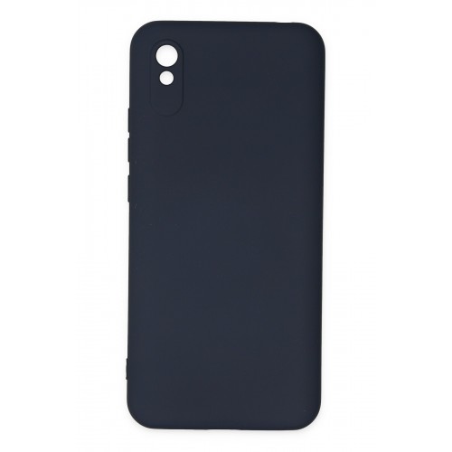 Newface Xiaomi Redmi 9A Kılıf Nano içi Kadife Silikon - Lacivert Newface Xiaomi Redmi 9A Kılıf Nano içi Kadife Silikon - Lacivert