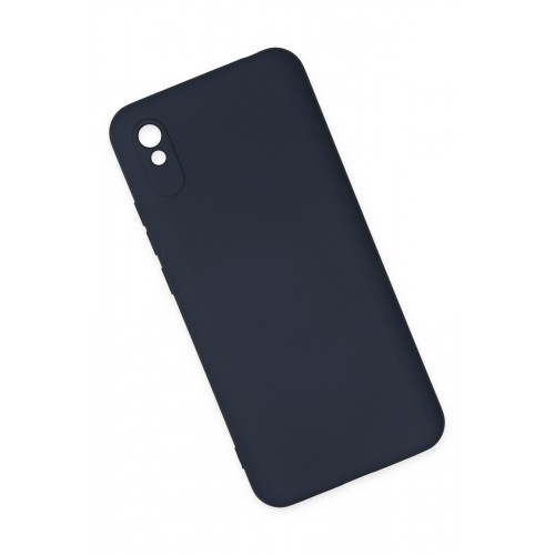 Newface Xiaomi Redmi 9A Kılıf Nano içi Kadife Silikon - Lacivert Newface Xiaomi Redmi 9A Kılıf Nano içi Kadife Silikon - Lacivert