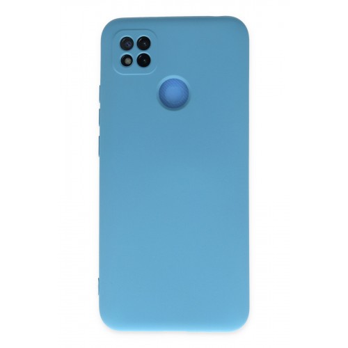 Newface Xiaomi Redmi 9C Kılıf Nano içi Kadife Silikon - Mavi Newface Xiaomi Redmi 9C Kılıf Nano içi Kadife Silikon - Mavi