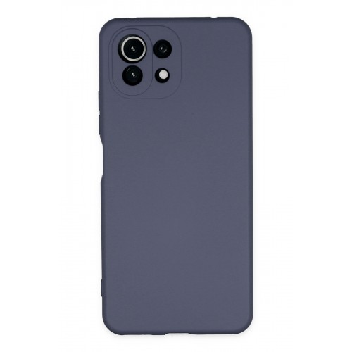 Newface Xiaomi Mİ 11 Lite Kılıf Nano içi Kadife Silikon - Gri Newface Xiaomi Mİ 11 Lite Kılıf Nano içi Kadife Silikon - Gri