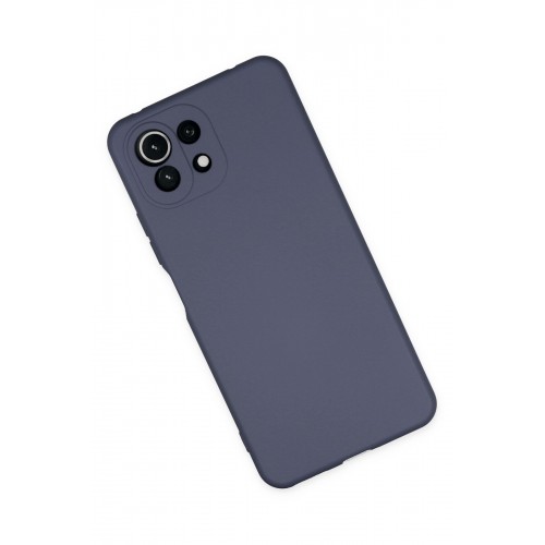 Newface Xiaomi Mİ 11 Lite Kılıf Nano içi Kadife Silikon - Gri Newface Xiaomi Mİ 11 Lite Kılıf Nano içi Kadife Silikon - Gri