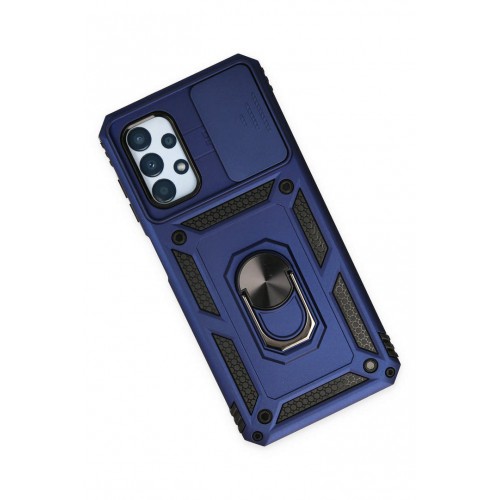 Newface Samsung Galaxy A13 4G Kılıf Pars Lens Yüzüklü Silikon - Lacivert Newface Samsung Galaxy A13 4G Kılıf Pars Lens Yüzüklü Silikon - Lacivert