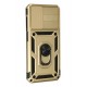 Newface Samsung Galaxy A13 4G Kılıf Pars Lens Yüzüklü Silikon - Gold Newface Samsung Galaxy A13 4G Kılıf Pars Lens Yüzüklü Silikon - Gold