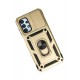Newface Samsung Galaxy A23 4G Kılıf Pars Lens Yüzüklü Silikon - Gold Newface Samsung Galaxy A23 4G Kılıf Pars Lens Yüzüklü Silikon - Gold