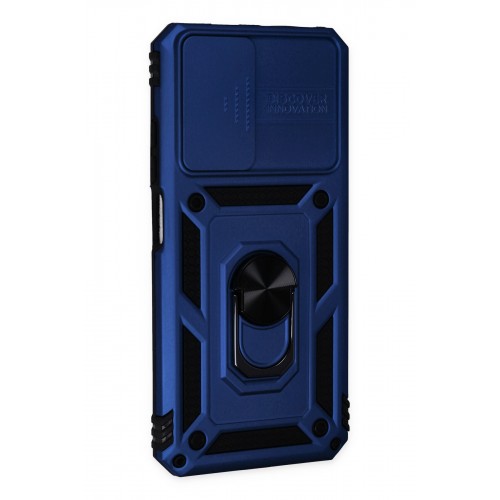 Newface Xiaomi Redmi Note 11 Kılıf Pars Lens Yüzüklü Silikon - Lacivert Newface Xiaomi Redmi Note 11 Kılıf Pars Lens Yüzüklü Silikon - Lacivert
