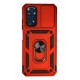 Newface Xiaomi Redmi Note 11S Kılıf Pars Lens Yüzüklü Silikon - Kırmızı Newface Xiaomi Redmi Note 11S Kılıf Pars Lens Yüzüklü Silikon - Kırmızı