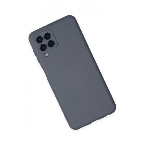 Newface Samsung Galaxy M33 Kılıf Nano içi Kadife Silikon - Gri Newface Samsung Galaxy M33 Kılıf Nano içi Kadife Silikon - Gri