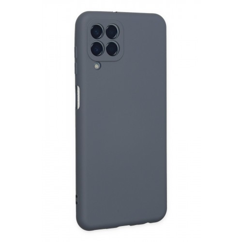 Newface Samsung Galaxy M33 Kılıf Nano içi Kadife Silikon - Gri Newface Samsung Galaxy M33 Kılıf Nano içi Kadife Silikon - Gri
