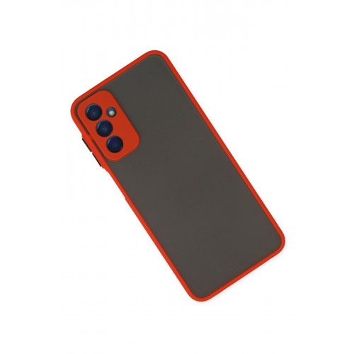Newface Samsung Galaxy M23 Kılıf Montreal Silikon Kapak - Kırmızı Newface Samsung Galaxy M23 Kılıf Montreal Silikon Kapak - Kırmızı