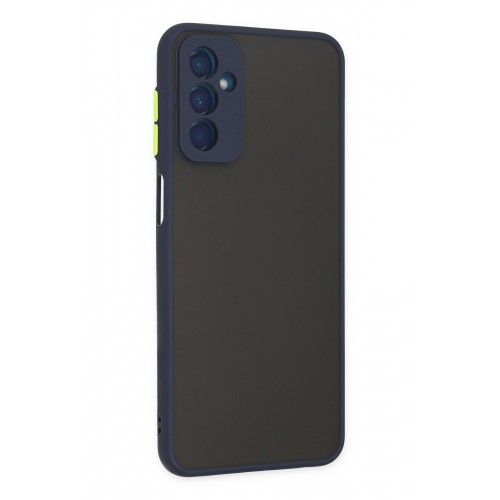 Newface Samsung Galaxy M23 Kılıf Montreal Silikon Kapak - Lacivert Newface Samsung Galaxy M23 Kılıf Montreal Silikon Kapak - Lacivert
