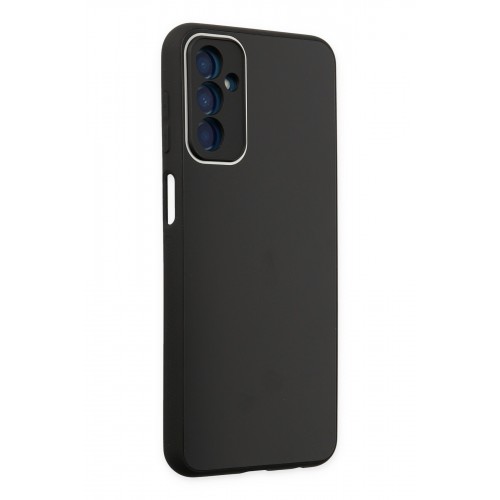 Newface Samsung Galaxy M23 Kılıf Glass Kapak - Siyah Newface Samsung Galaxy M23 Kılıf Glass Kapak - Siyah