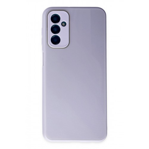 Newface Samsung Galaxy M23 Kılıf Glass Kapak - Lila Newface Samsung Galaxy M23 Kılıf Glass Kapak - Lila