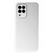Newface Samsung Galaxy M33 Kılıf Glass Kapak - Beyaz Newface Samsung Galaxy M33 Kılıf Glass Kapak - Beyaz
