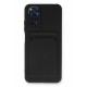 Newface Xiaomi Redmi Note 11S Kılıf Kelvin Kartvizitli Silikon - Siyah Newface Xiaomi Redmi Note 11S Kılıf Kelvin Kartvizitli Silikon - Siyah