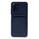 Newface Xiaomi Redmi Note 11S Kılıf Kelvin Kartvizitli Silikon - Lacivert Newface Xiaomi Redmi Note 11S Kılıf Kelvin Kartvizitli Silikon - Lacivert